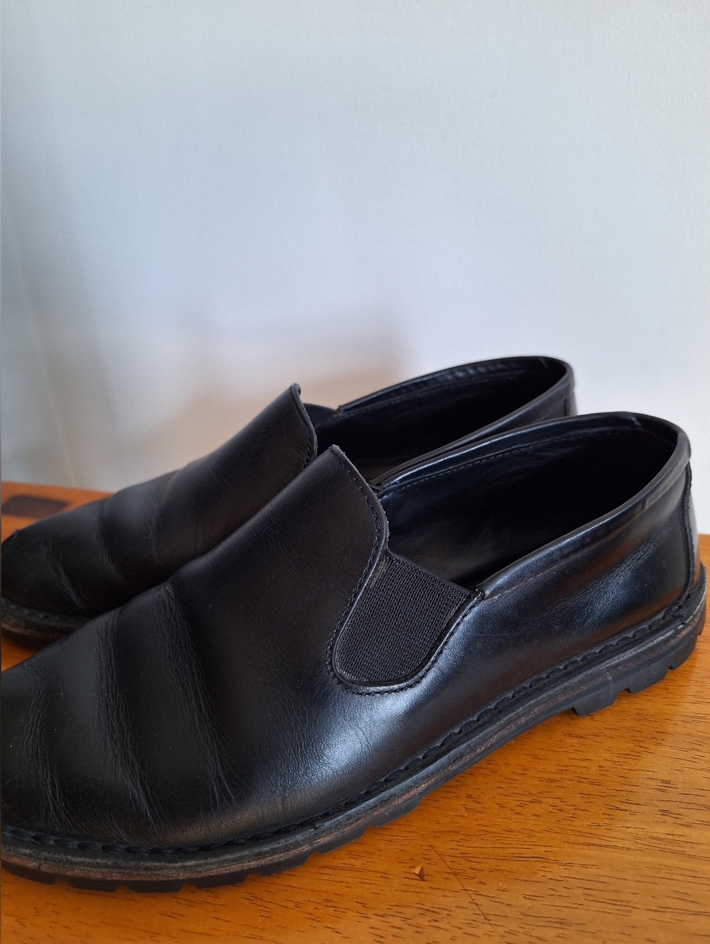 Cole Haan  Classic Country Cognac Split Toe Leather Loafers Women's 8 - Picture 4 of 11